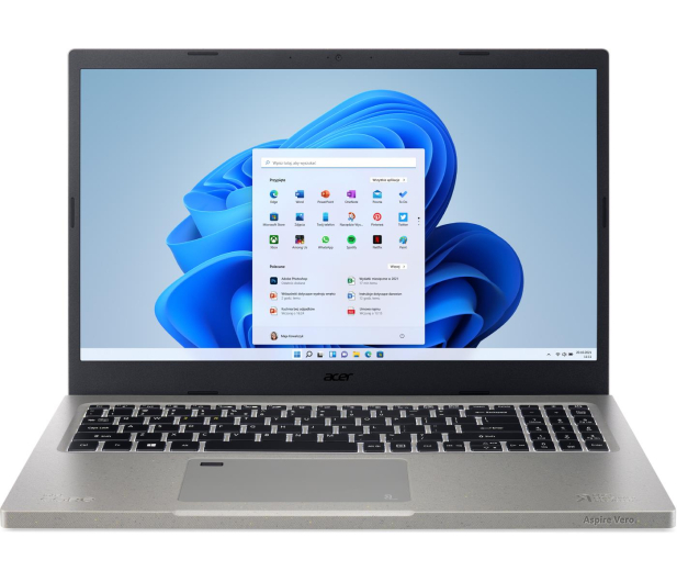 Acer Aspire Vero i5-1235U/16GB/512/Win11 Evo Szary - 1143799 - zdjęcie 3